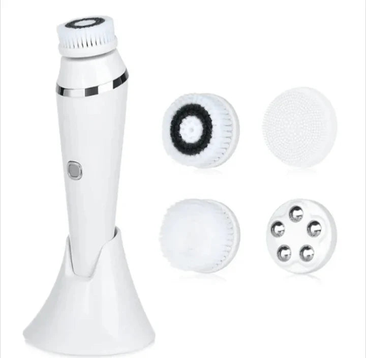 4 In 1 Rechargeable Handheld Facial Cleansing Brush